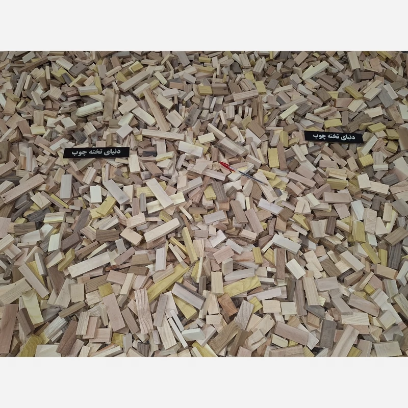 تخته چوب کارتن 5.5 کیلو گرمی ، تخته چوب ضایعاتی