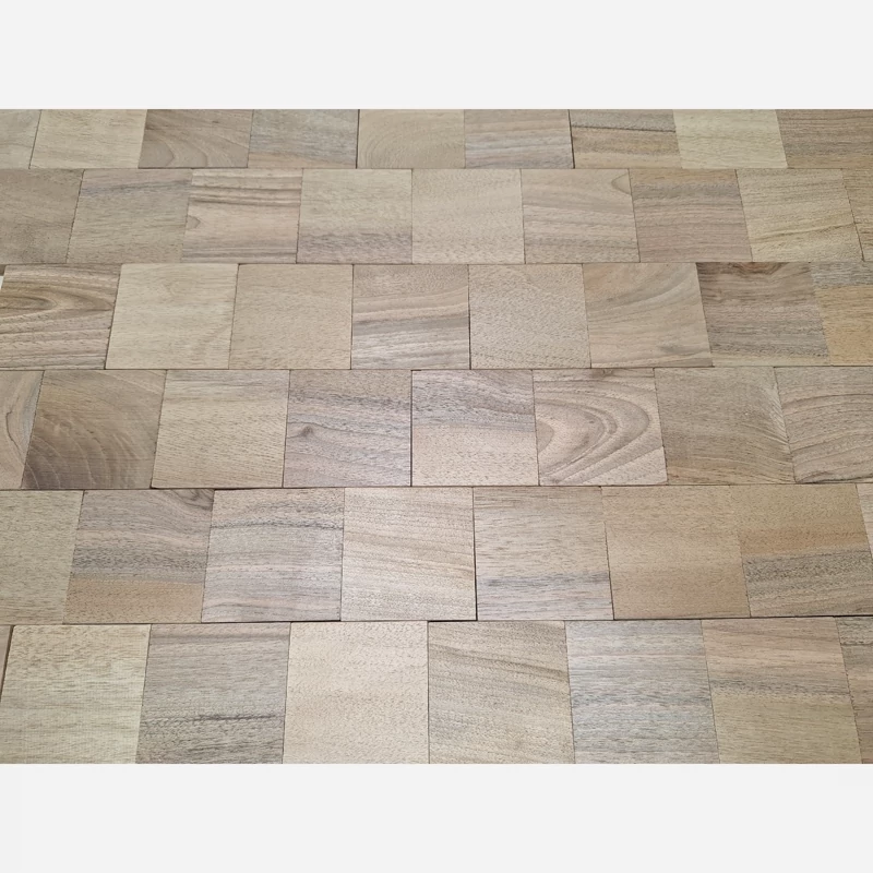 کاشی چوبی مینیاتوری ، 1 در 5.5 در 5.5 سانتی متر ، پک  5 عددی