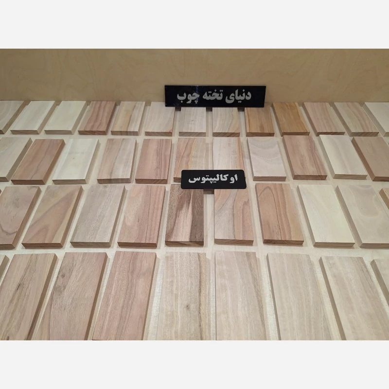 چوب اکالیپتوس ، 1 در 5 در 10 سانتی متر ، بسته 6 عددی ، تخته چوب اکالیپتوس